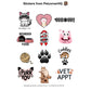 Goodnotes digital stickers for cat lovers